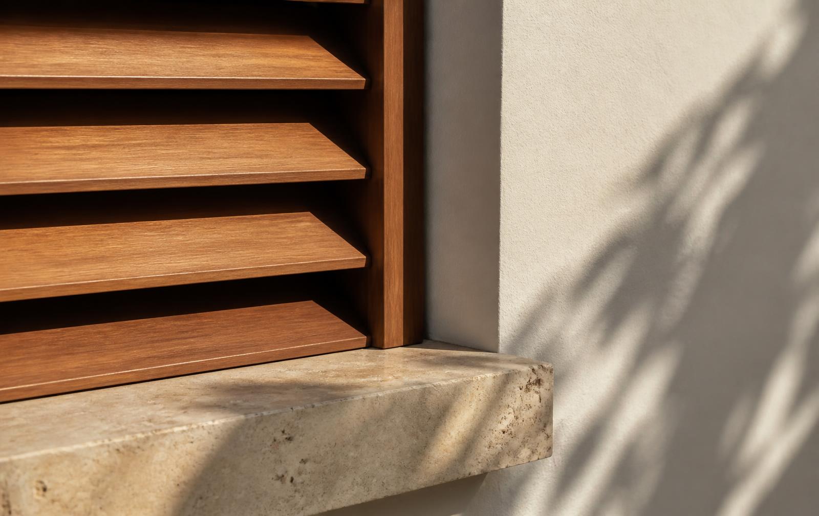 Concept image accompanying the essay “Five details that decide how a coastal house ages”